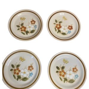 Highland florals highland blue stoneware plates 😍